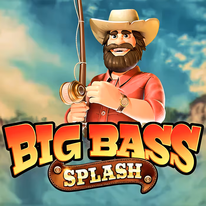 Big Bass Splash Angel-Themen-Slot mit Geldsymbolen und Freispielen