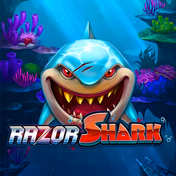Razor Shark Unterwasser-Slot mit Mystery-Stacks und Hai-Funktionen